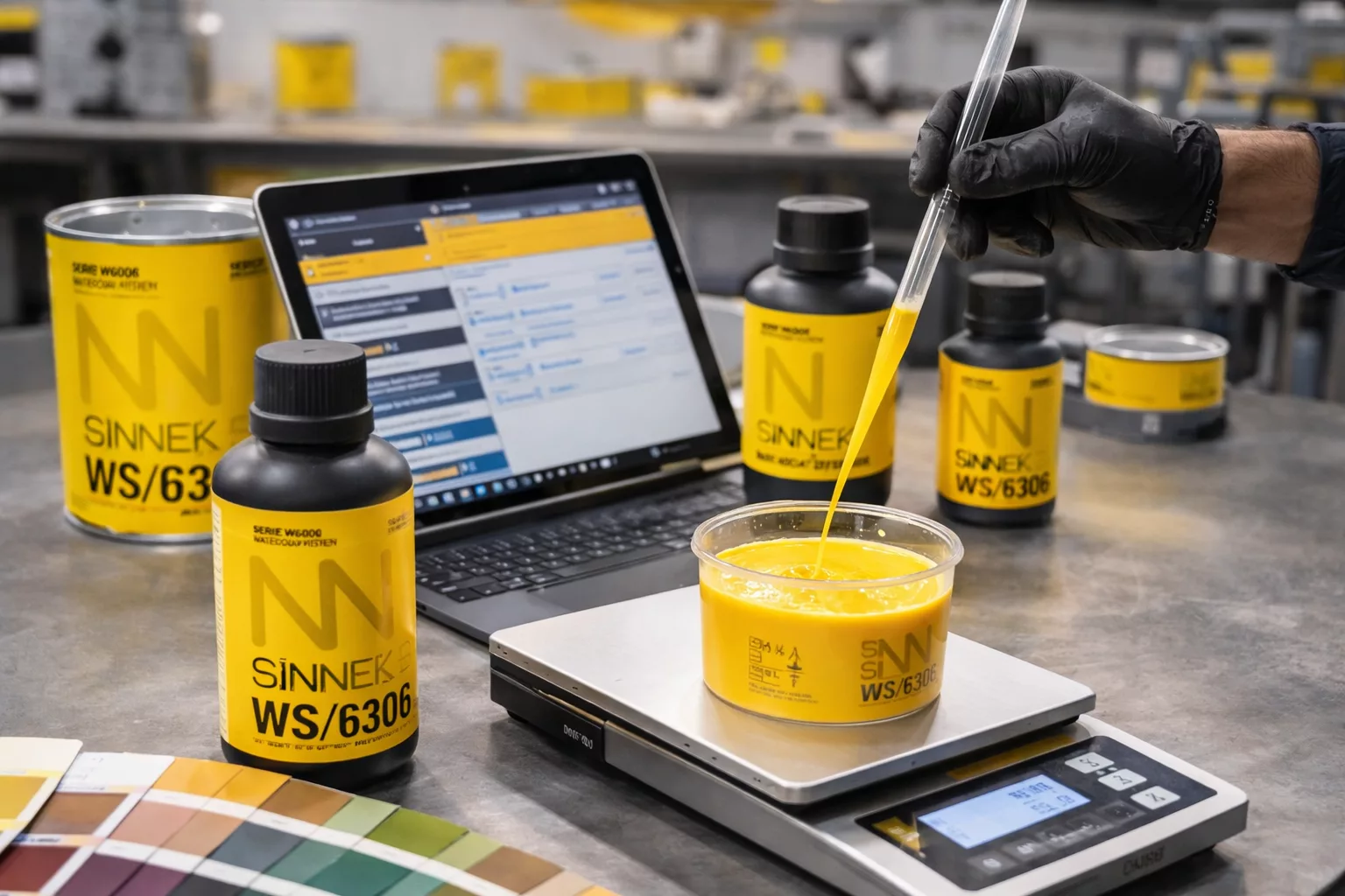 système performante de reproduction de la teinte constructeur sinnek