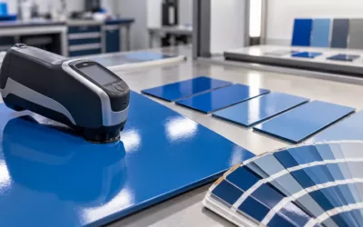 Écart de teinte entre deux lots de peinture : mesurer, tolérer, reproduire